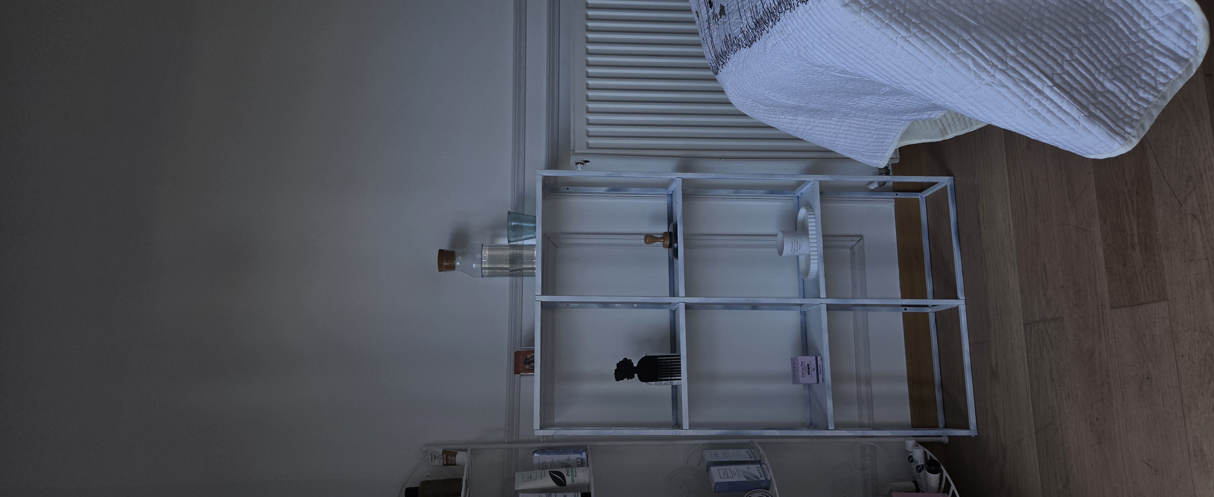 Détail lumière et décoration de l’institut